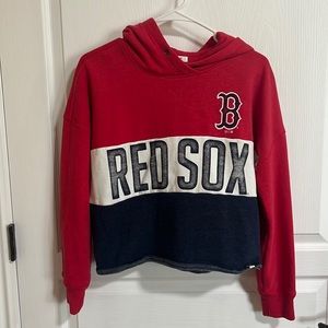 Red Sox Cropped Hoddie! GREAT condition!